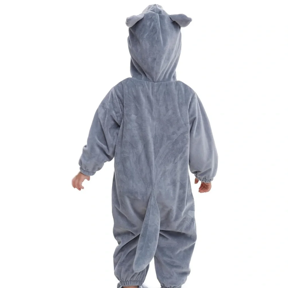 Gray Wolf Kids Costume